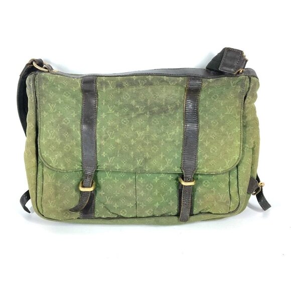 LOUIS VUITTON M42351 Monogram mini Sac Maman mother's bag with changing sheet - Picture 1 of 16